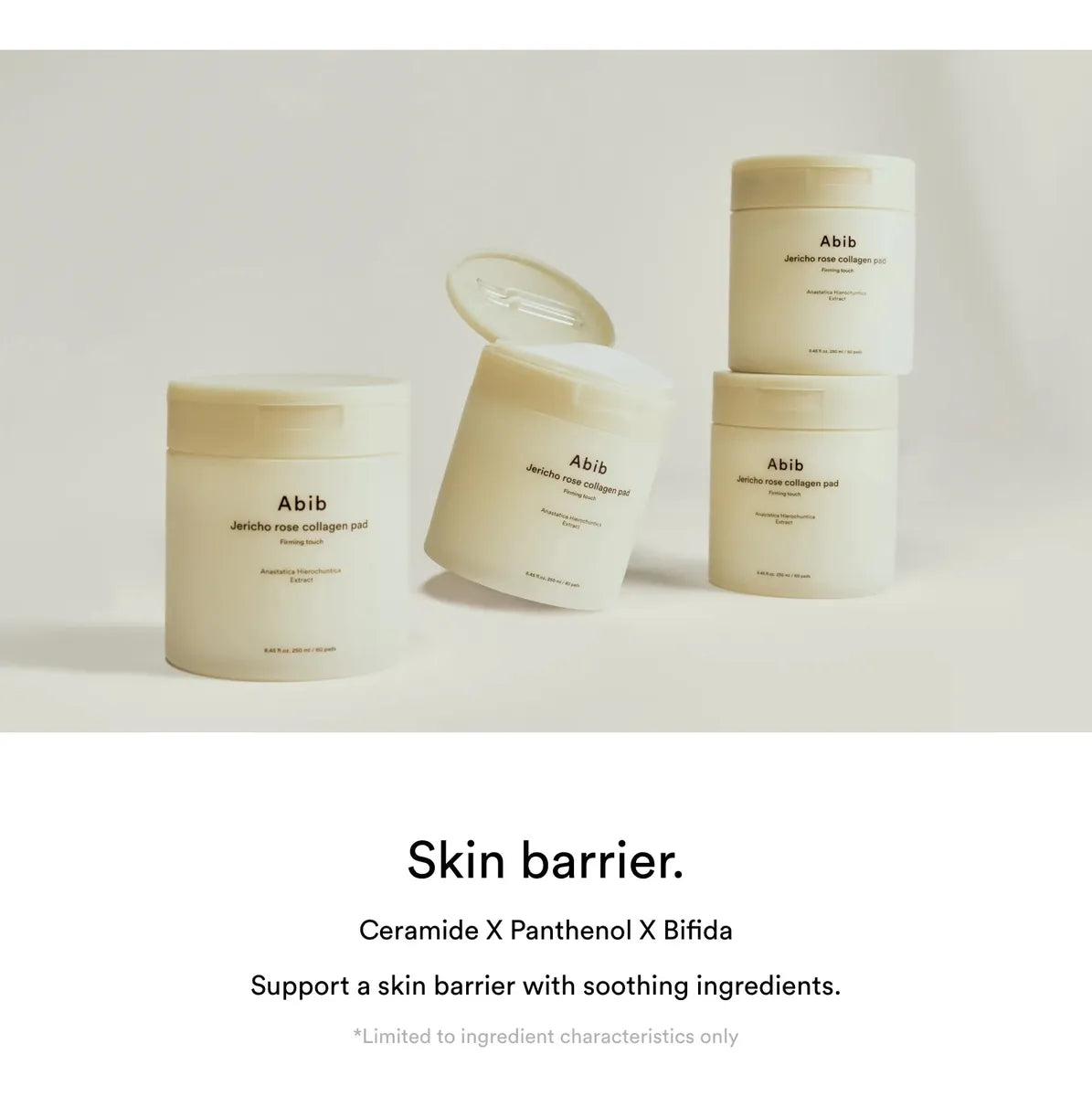 ABIB - Jericho Rose Collagen Pad Firming Touch Toner Pads 60pz