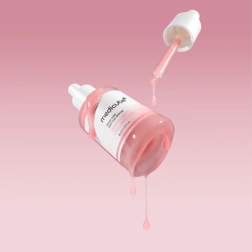 MEDICUBE PDRN Pink Peptide Serum (Hidratación Profunda + Líneas Finas)