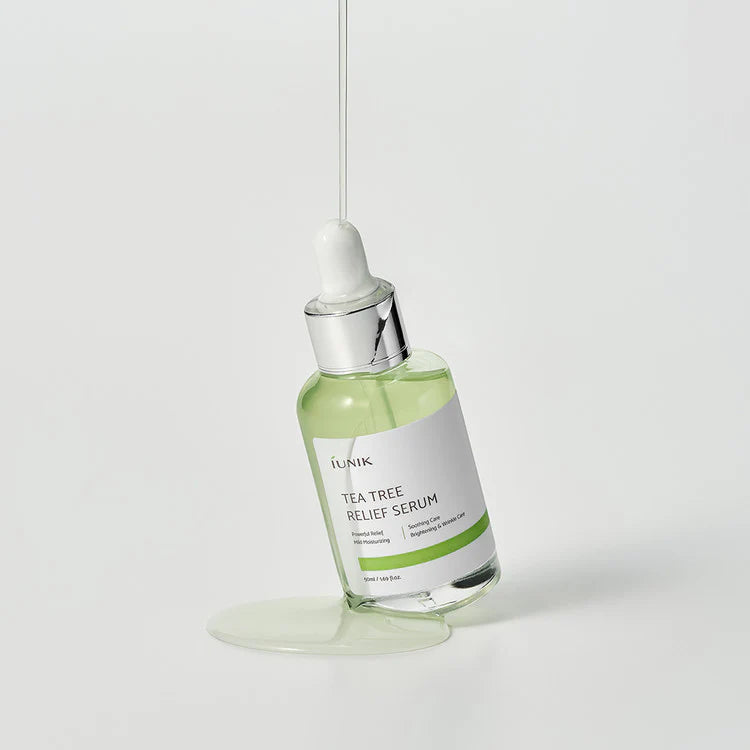 IUNIK Tea Tree Relief Serum – Calmante con Árbol de Té y Centella (50 ml)