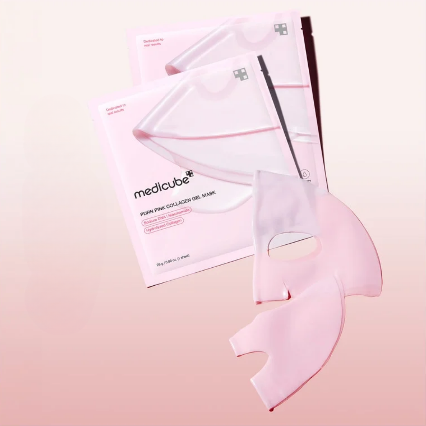MEDICUBE - PDRN Pink Collagen Gel Mask - 4pza