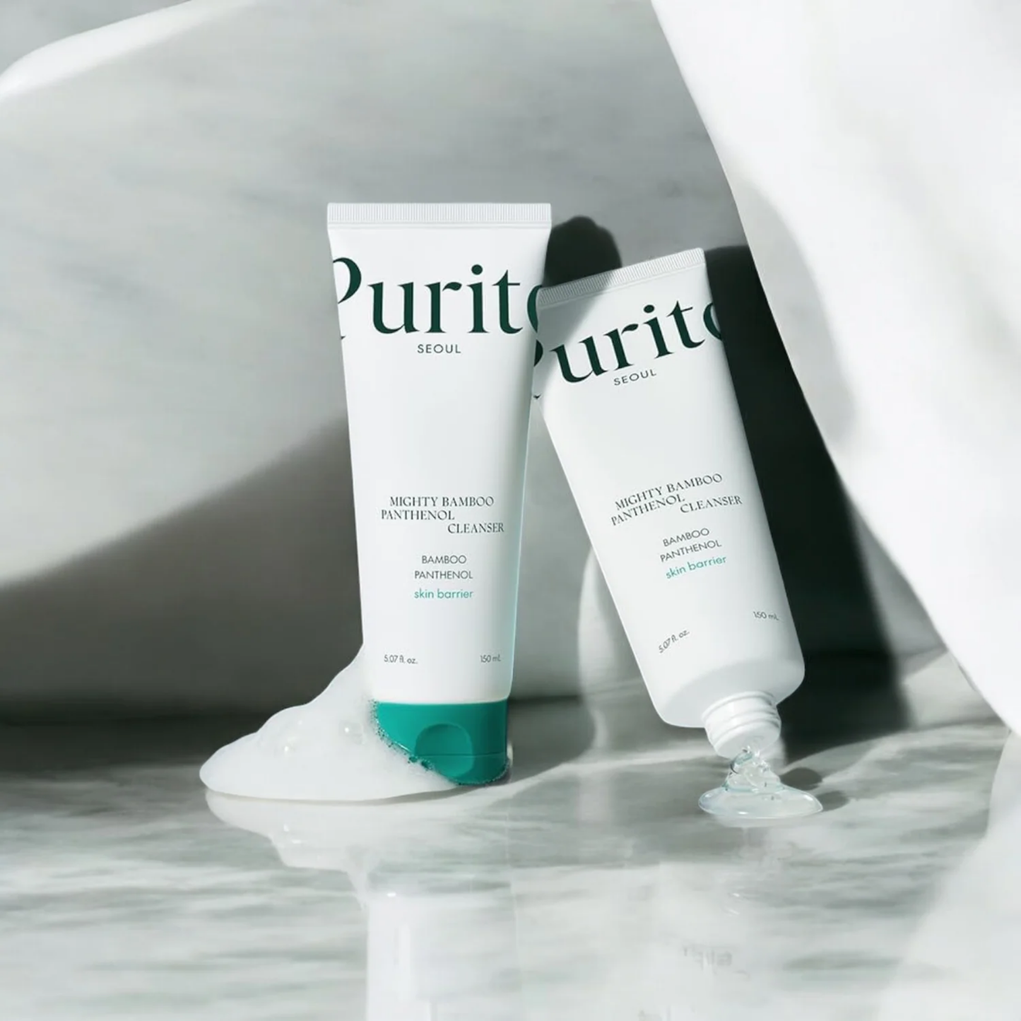 PURITO SEOUL - Mighty Bamboo Panthenol Cleanser - 150ml