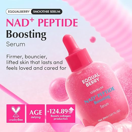 EQQUALBERRY - NAD+ Peptide Boosting Serum - 30ml