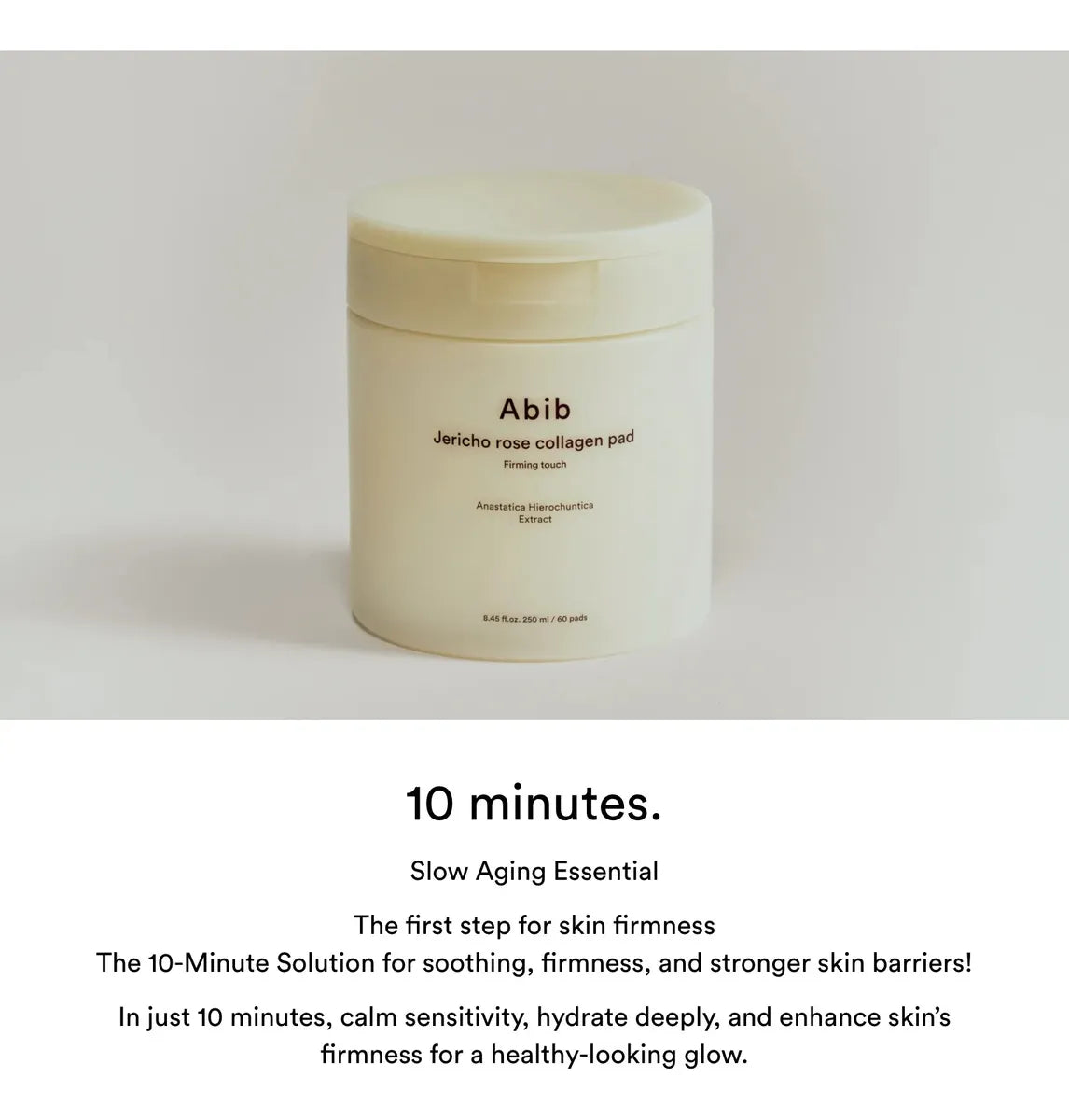 ABIB - Jericho Rose Collagen Pad Firming Touch Toner Pads 60pz