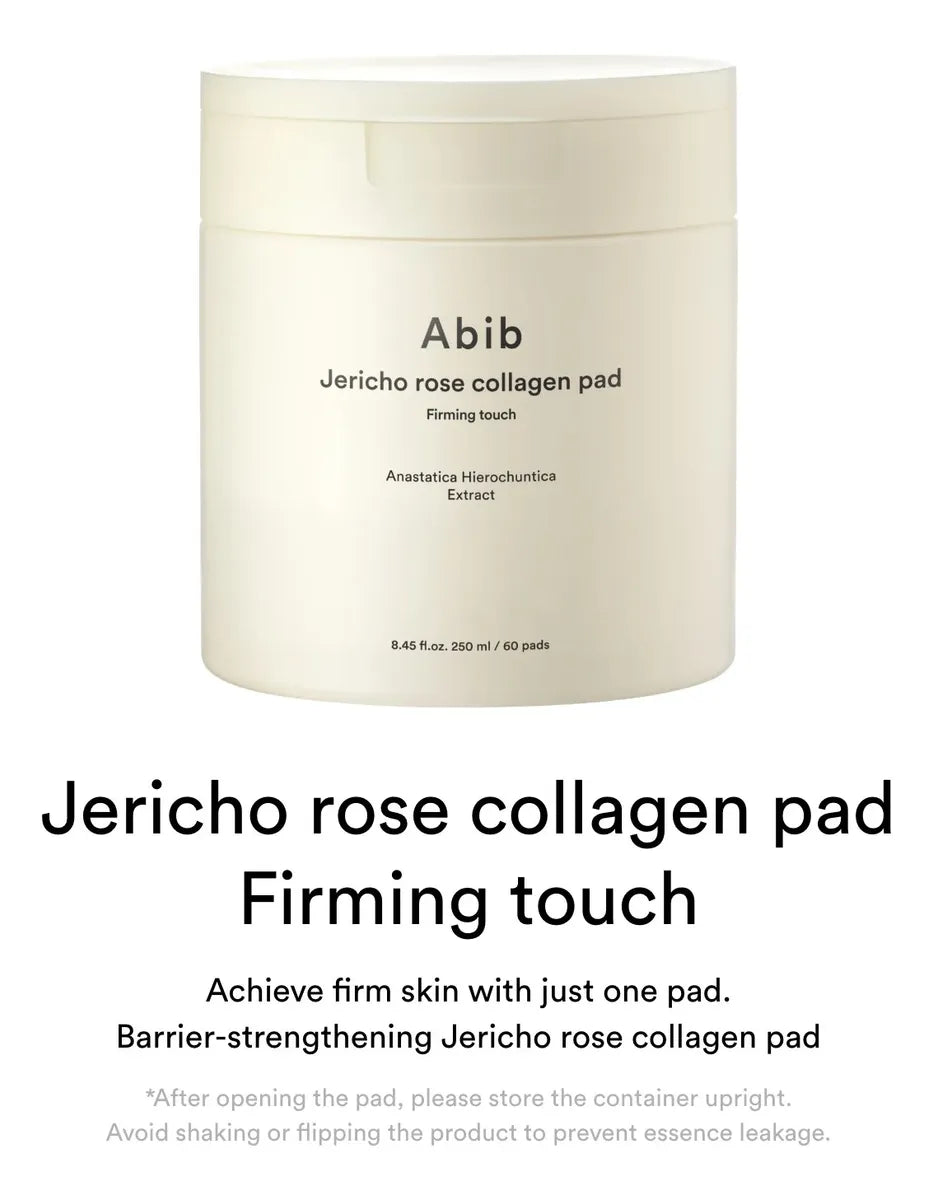 ABIB - Jericho Rose Collagen Pad Firming Touch Toner Pads 60pz
