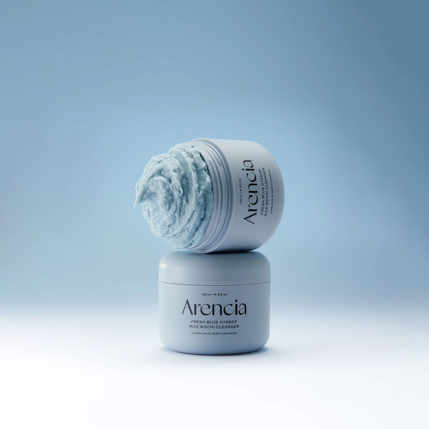 ARENCIA - Fresh Blue Hyssop Rice Mochi Cleanser - 120gr