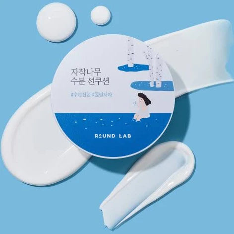 Round Lab – Birch Juice Moisturizing Sun Cushion SPF50+ PA++++